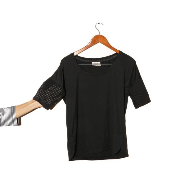 Calia Black Shirt with Mesh Sleeve - Special Edition - Picture 2 of 3